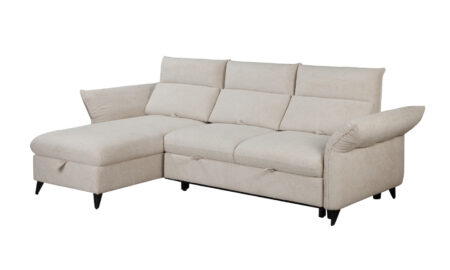 Canapé 3 places avec chaise longue
