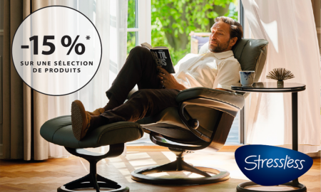 Stressless -15% sur une sélection de produits